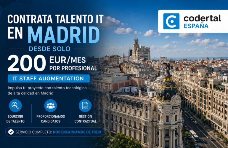 contrata talento it en madrid